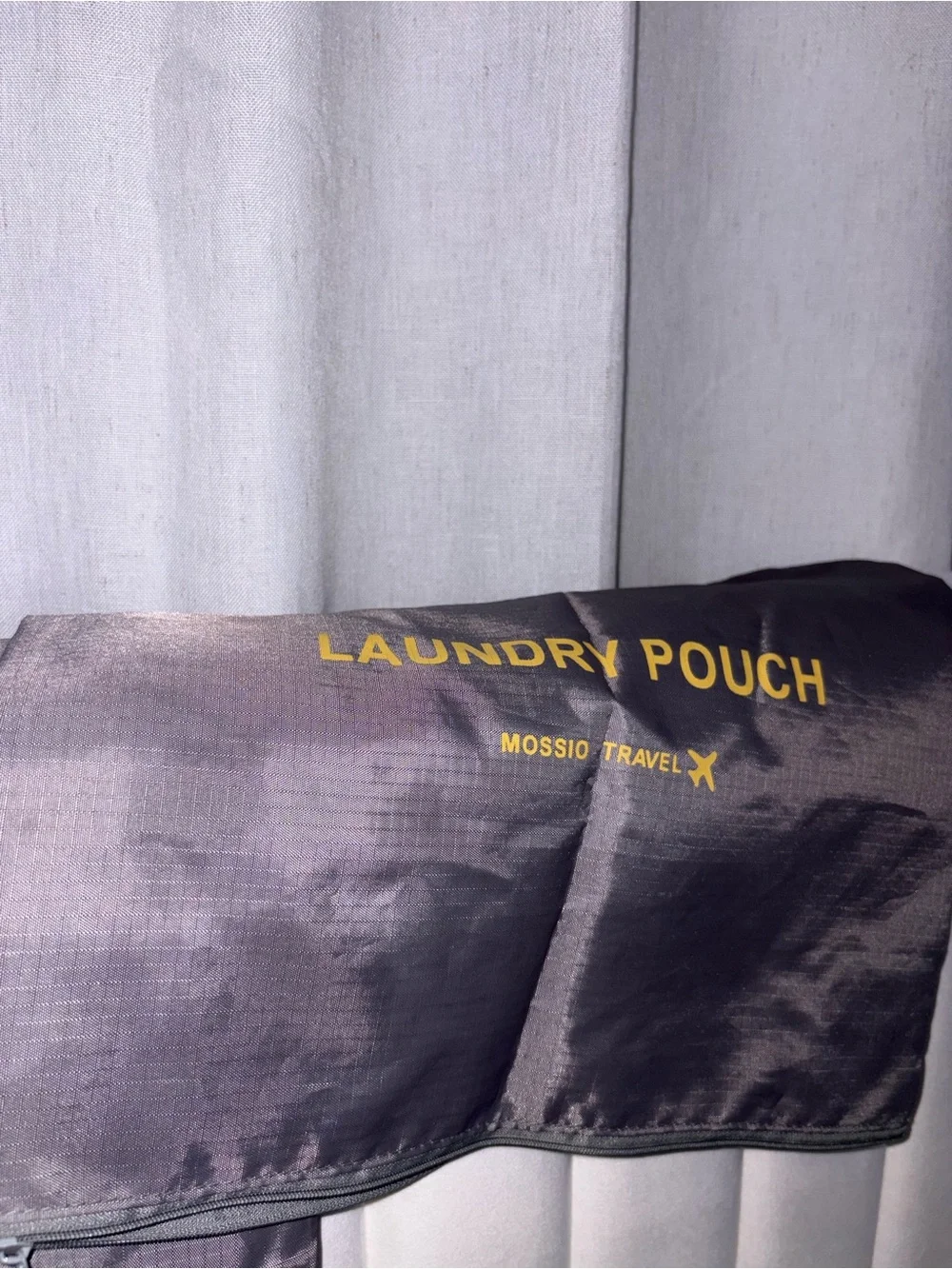 Black Laundry Pouch - Set of 2